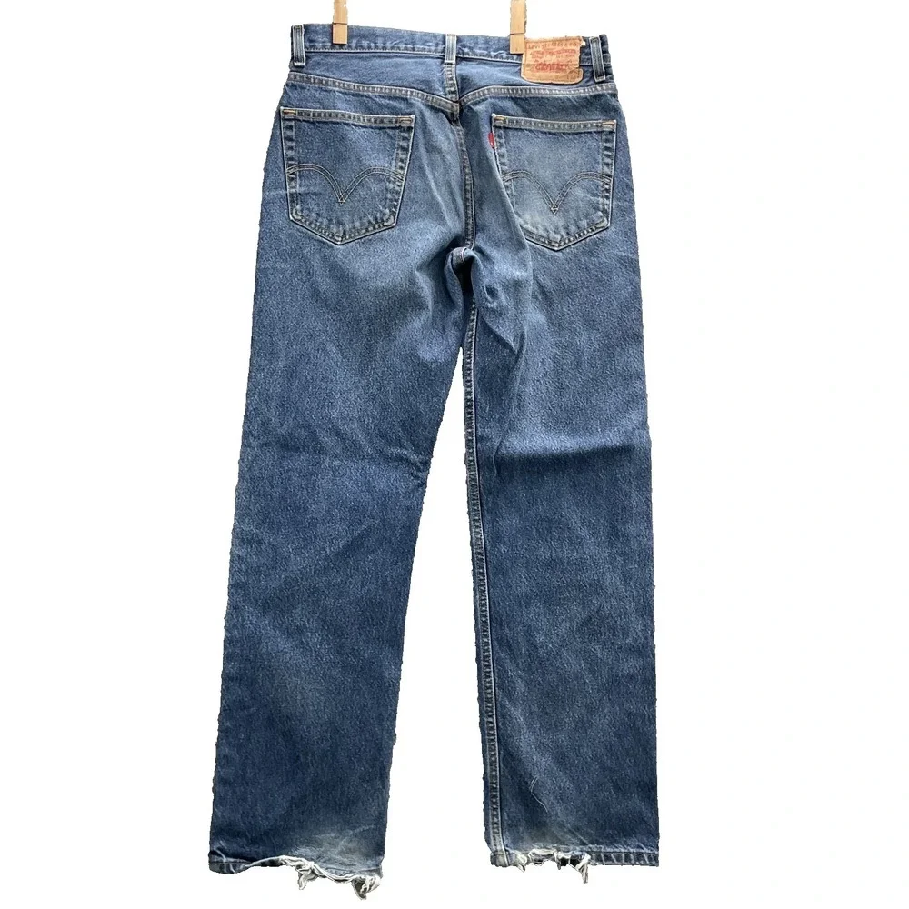 VTG Levi's 505 Jeans Men 32x30* Classic Straight Fit 90s Workwear Y2K Streetwear